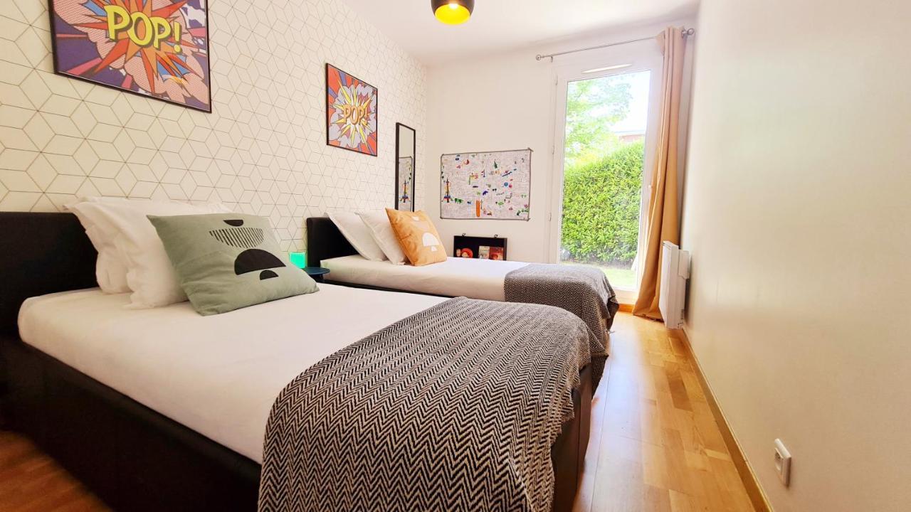 Happy Stay 5 Minutes To Disney - Free Wifi - Parking & Garden Montévrain Eksteriør bilde